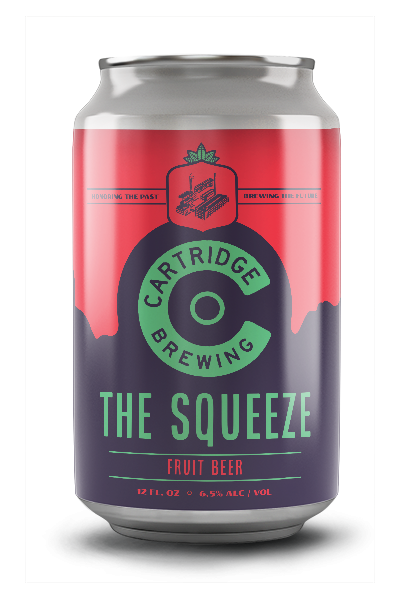The Squeeze Fruit Beer can