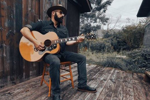 Man with guitar