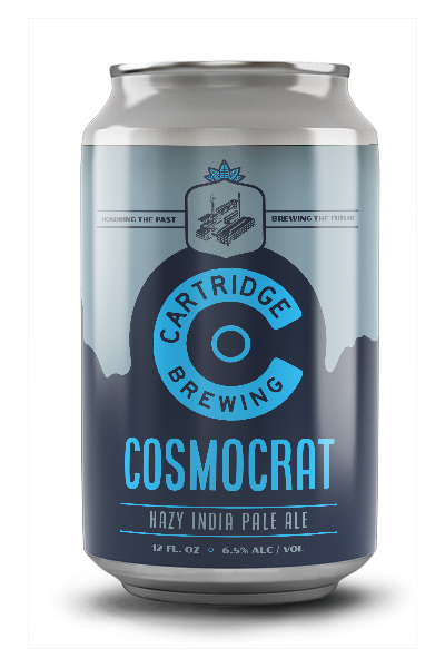 Cosmocrat Hazy India Pale Ale can