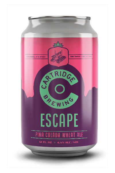 Escape Pina Colada Wheat Ale can